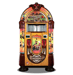 Antique Apparatus Bubbler Jukebox Musikbox