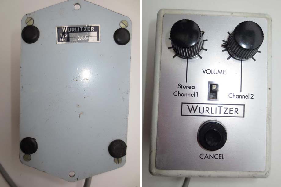 Remote Volume Control Fernregler Deutsche Wurlitzer Lyric Copyright