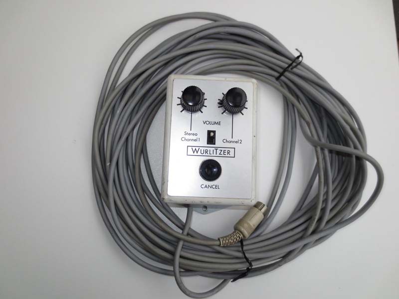 Remote Volume Control Fernregler Deutsche Wurlitzer Lyric Copyright