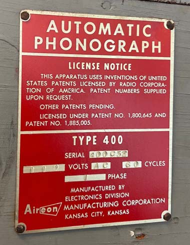 Aireon 1209A - Coronet 400 "Canned Ham"