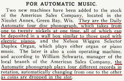 Daily Automatic Phonograph