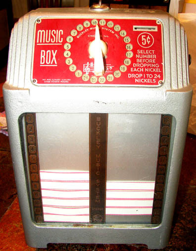 Buckley Music Box Wallbox Jukebox Musikbox