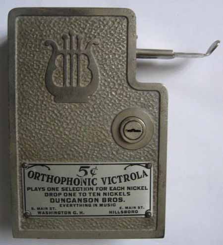 Coinbox Orthophonic Victrola