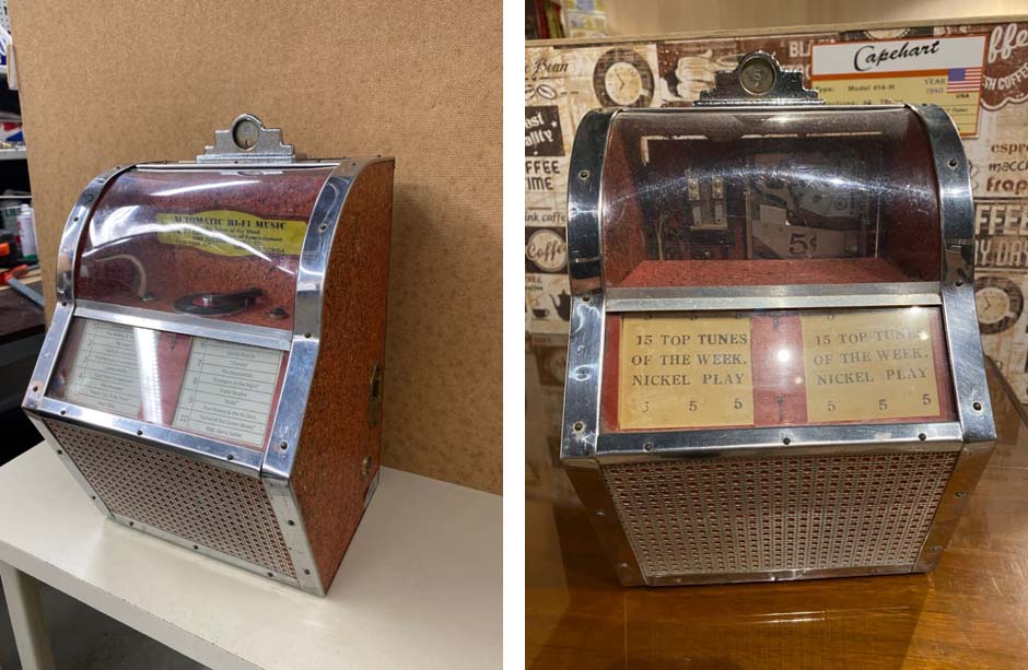Kirk Electronics Minute Music Tape 4-track Phonograph Jukebox