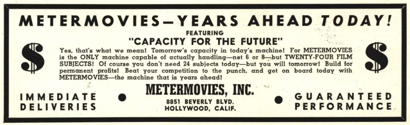 Don Heyer metermovies Advertisement