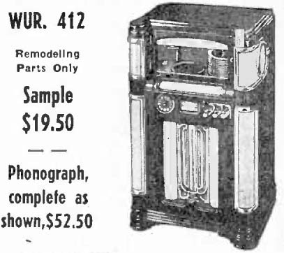 Wurlitzer 412 with Lightup by Miraben