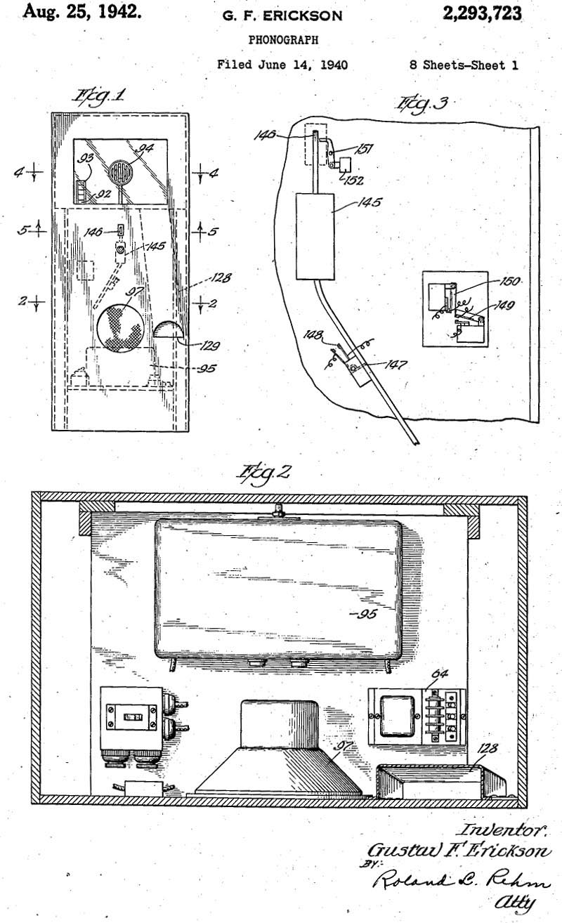 Western Equipment & Supply Phonograph Harmony Bell