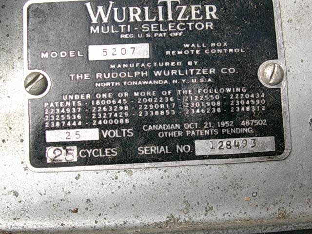 Wurlitzer 5207 Conversion Canada