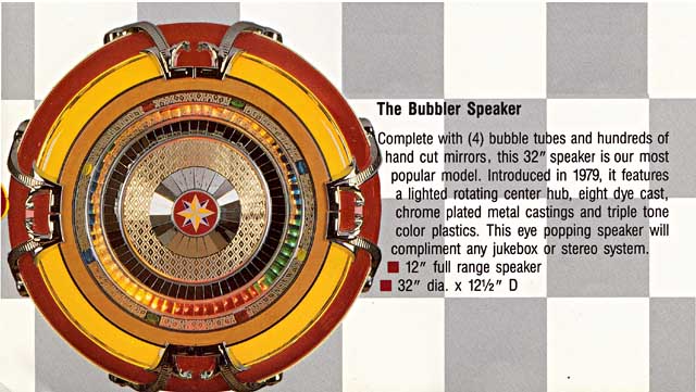 Antique Apparatus RS 3200 Bubbler Speaker