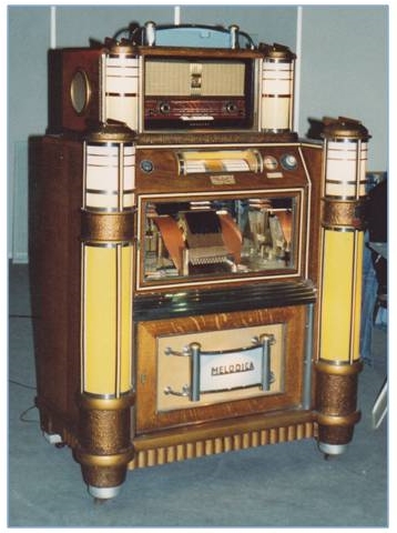 Discophone Melodica Jukebox Phongraph