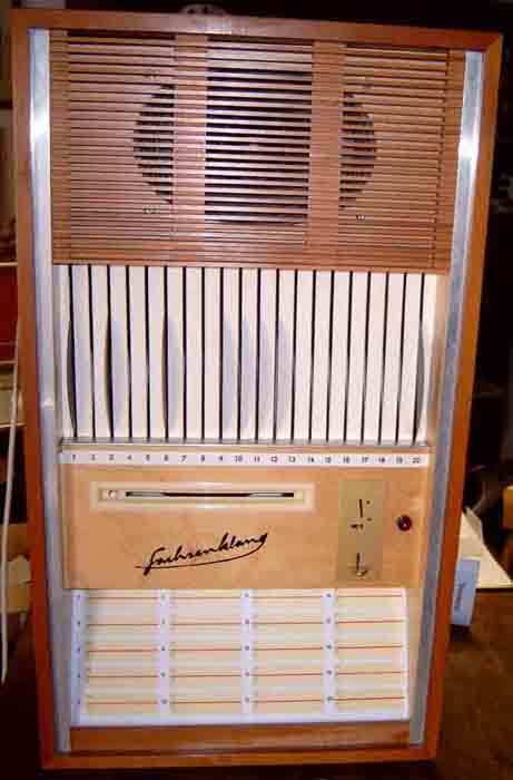 Minibox böhm sachsenklang Jukebox Musikbox