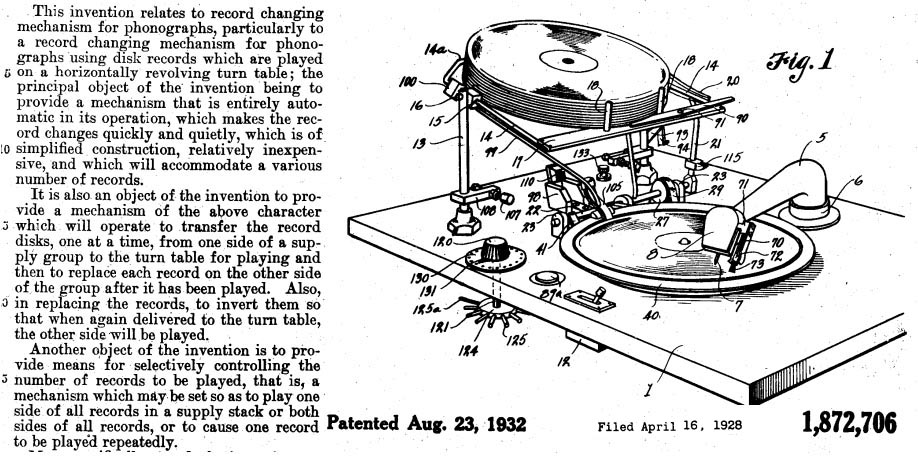 Capehart Orchestrope 28F Mechanism