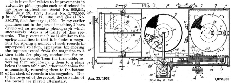 Capehart Orchestrope 28F Mechanism