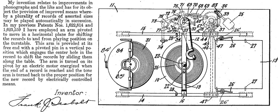 Frank J. Seabolt Patent