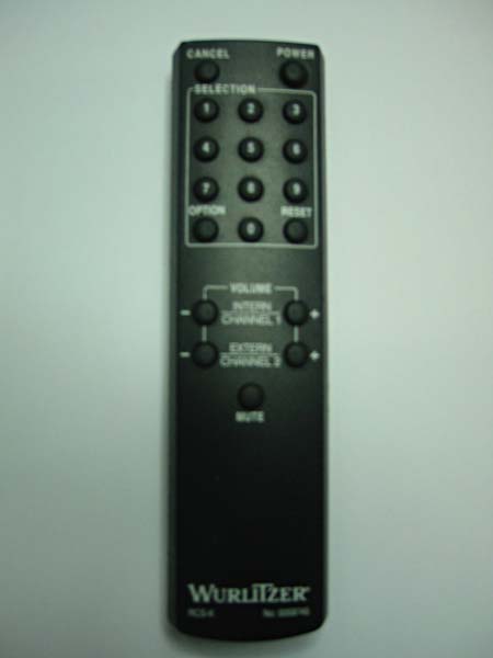 Deutsche Wurlitzer handsender remote Control