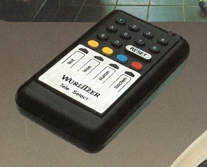 Deutsche Wurlitzer Fernregler Remote Volume Control Tele-Select