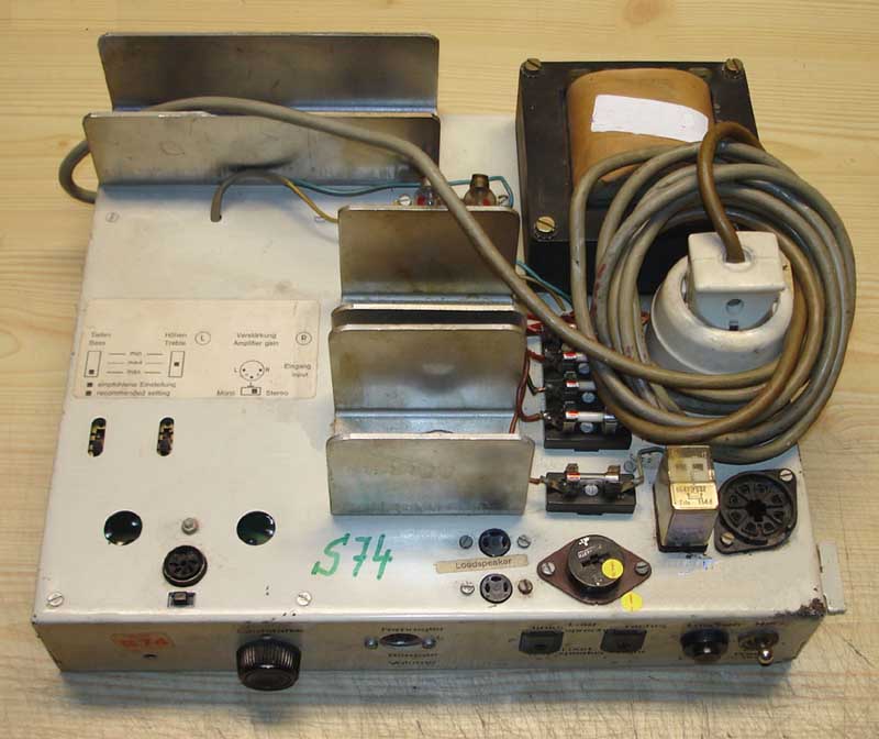 Verstärker Dt. Wurlitzer 1974