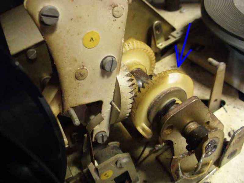 Deutsche Wurlitzer Kegelzahnrad