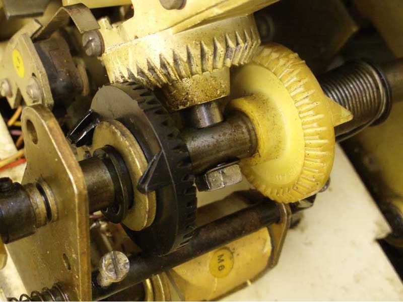 Deutsche Wurlitzer Kegelzahnrad