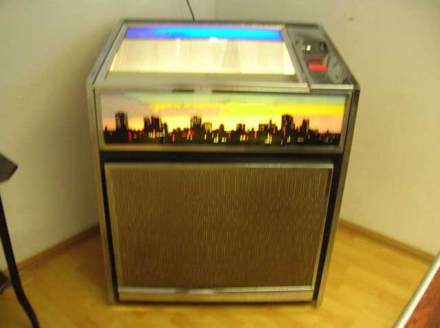 Chalwest jukebox Chantal Musikbox
