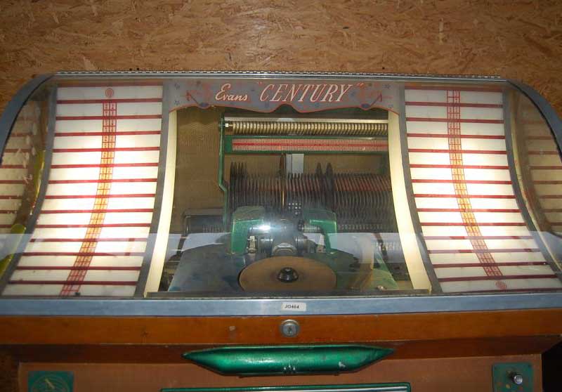 Evans Century 2045 Jukebox Phonograph Musikbox