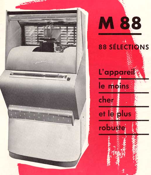 Matebois M88 Jukebox Phonograph Electrophone Musikbox