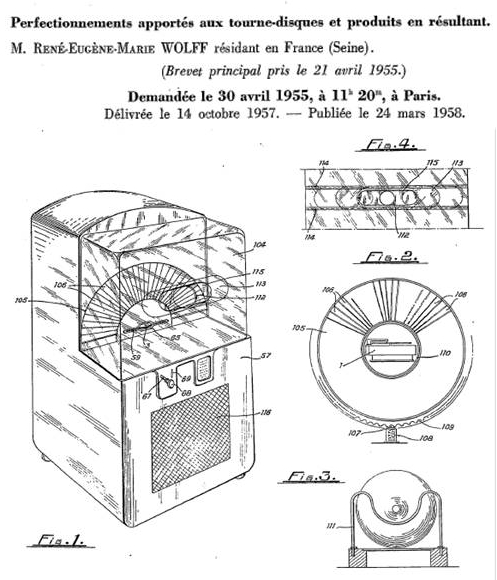 René Wollf: Brevet 1958