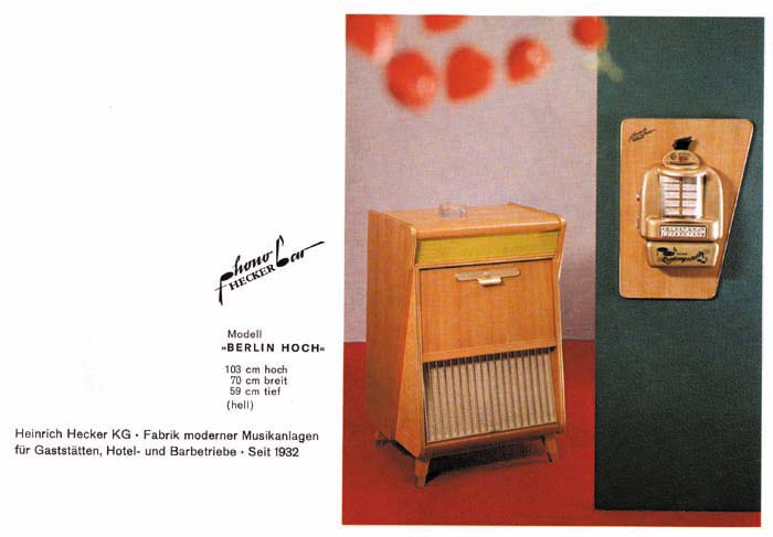 Hecker Phonobar