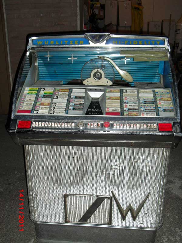 Automat Spiel Wurlitzer 2304 Jukebox Musikbox