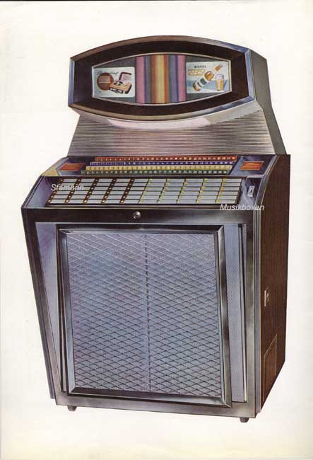Baby Box Jukebox Musikbox FIMI Selectrophon