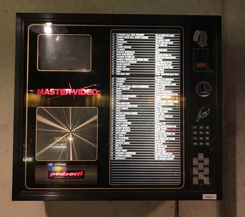 Pedretti Master Video Jukebox