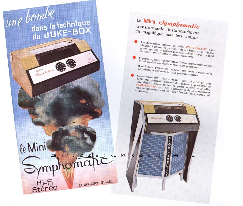 Mini Symphomatic Jukebox RCA Victor