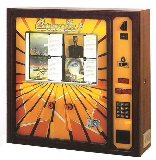NSM Caravelle Selector Fernwähler Wallbox CD Jukebox Musikbox 