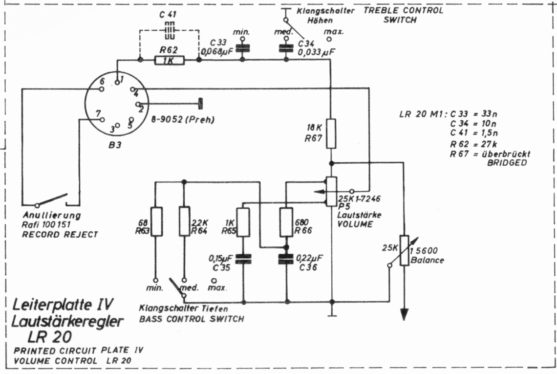 NSM Fernbedienung Remote Volume Control