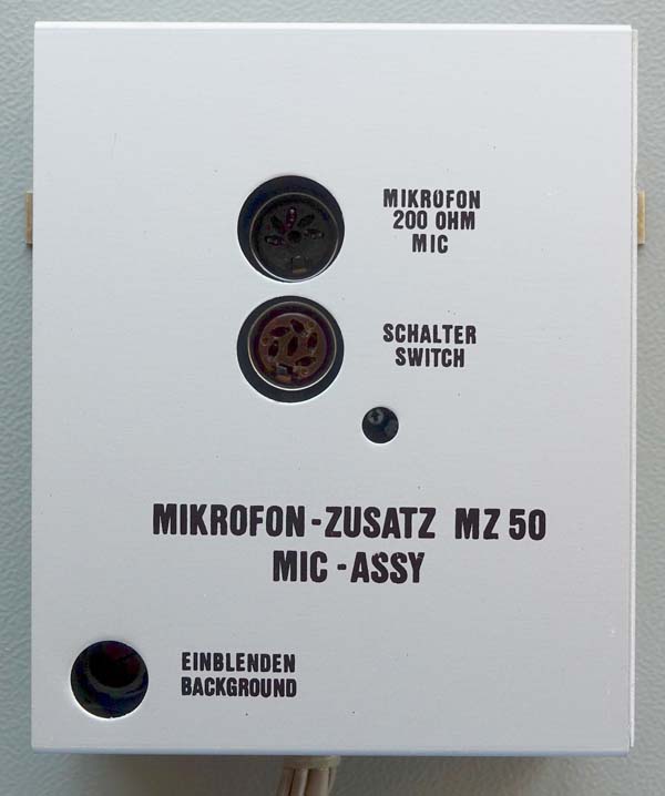 NSM Mikrofonzusatz MZ50