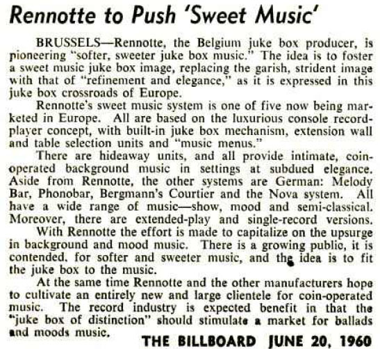 Rennotte Sweet-Music-System