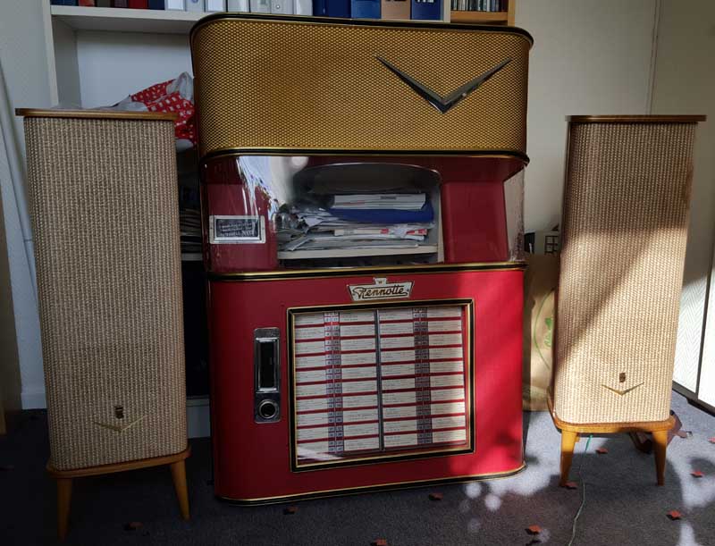 Rennotte Wallmount Jukebox Musikbox
