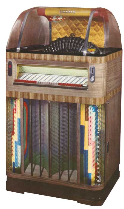 Rock-Ola Fireball Jukebox Musikbox 1436