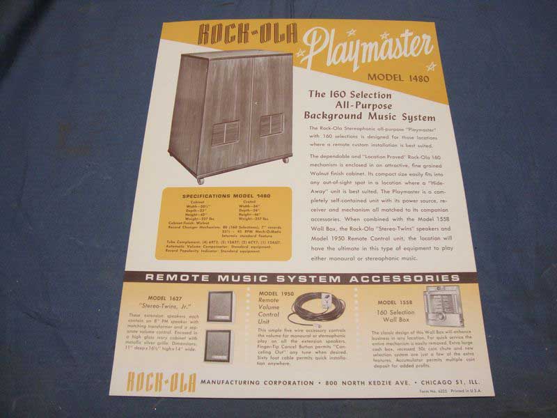 Rock-Ola 1480 Hideaway