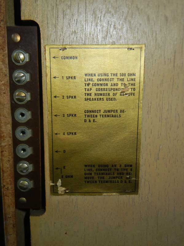 Rock-Ola 1611 Tonette Speaker