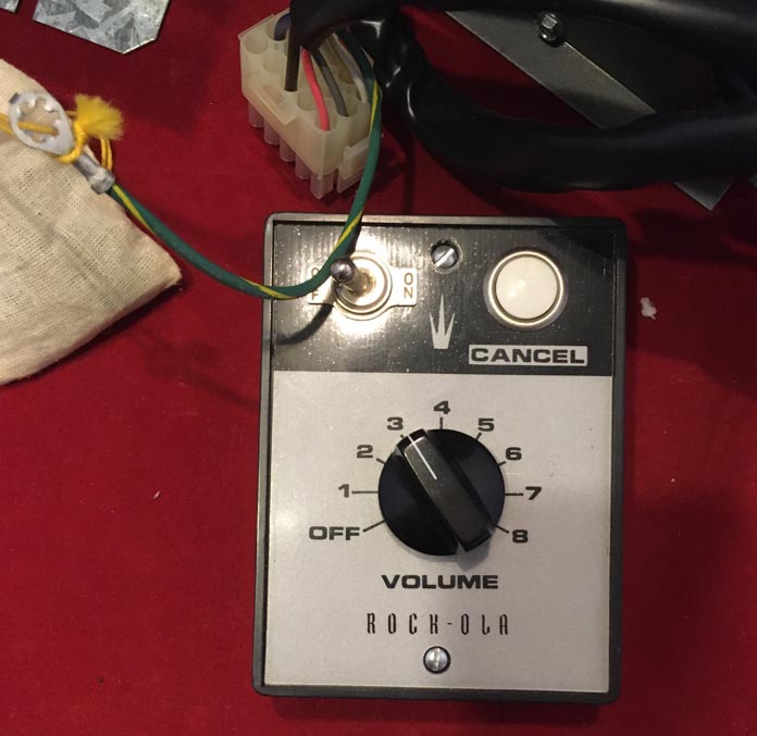 Rock-Ola Remote Volume Control 2156-2