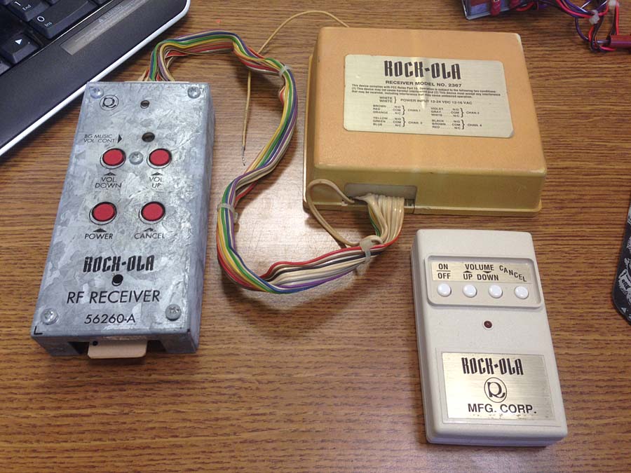 Rock-Ola Remote Volume Control Receiver 2367