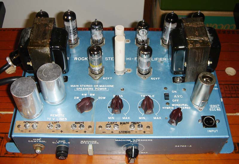 Rock-Ola amplifier Verstärker 34725-A