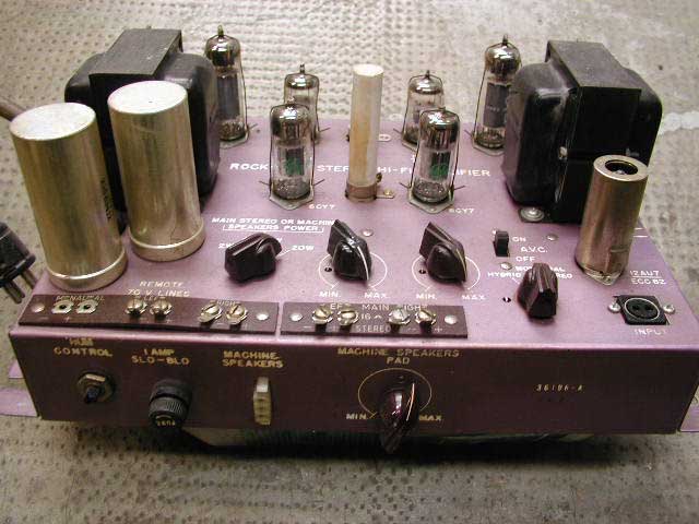 Rock-Ola amplifier Verstärker 1494 #36196-A