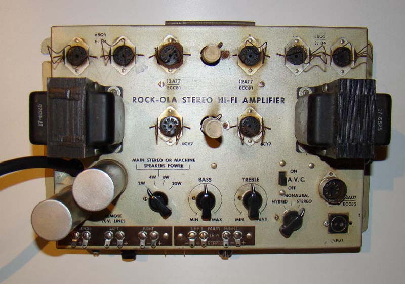Rock-Ola amplifier Verstärker 41710 für 430