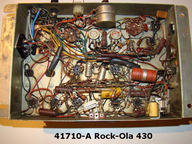 Rock-Ola amplifier Verstärker 41710 für 430