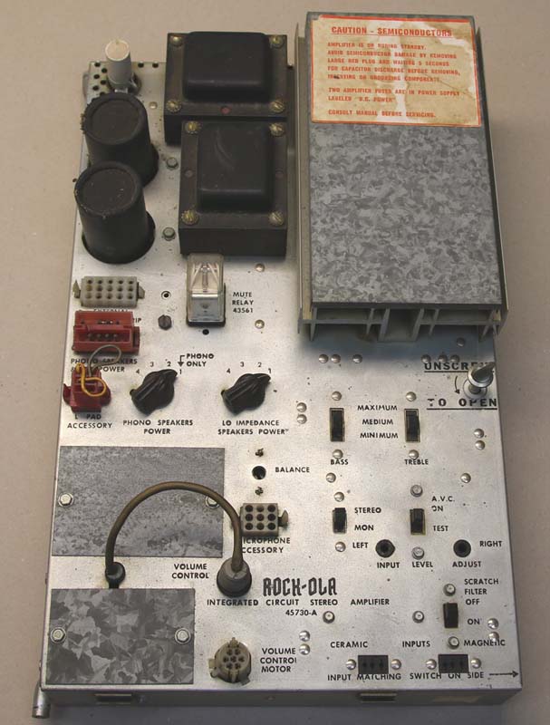R.O. 443 Verstärker amplifier Rock-Ola