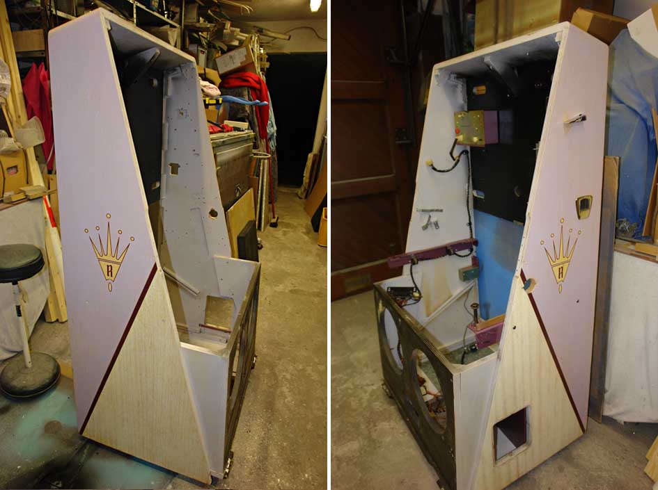 Rock-Ola 1496 1497 Cabinet