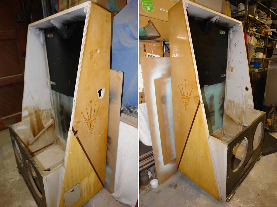 Rock-Ola 1496 1497 Cabinet