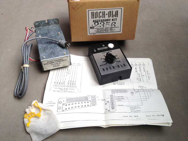 Rock-Ola Remote Volume Control